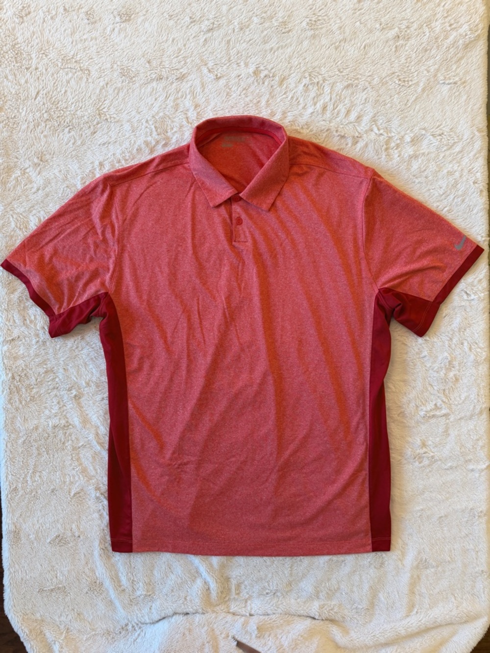 Nike Golf Tour Performance Dri-FIT Polo Red Heather 2XL
